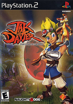 Jak and Daxter box art