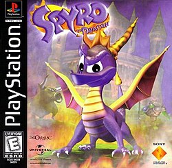 Spyro the Dragon box art