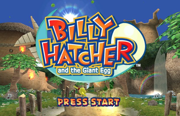 Billy Hatcher title screen