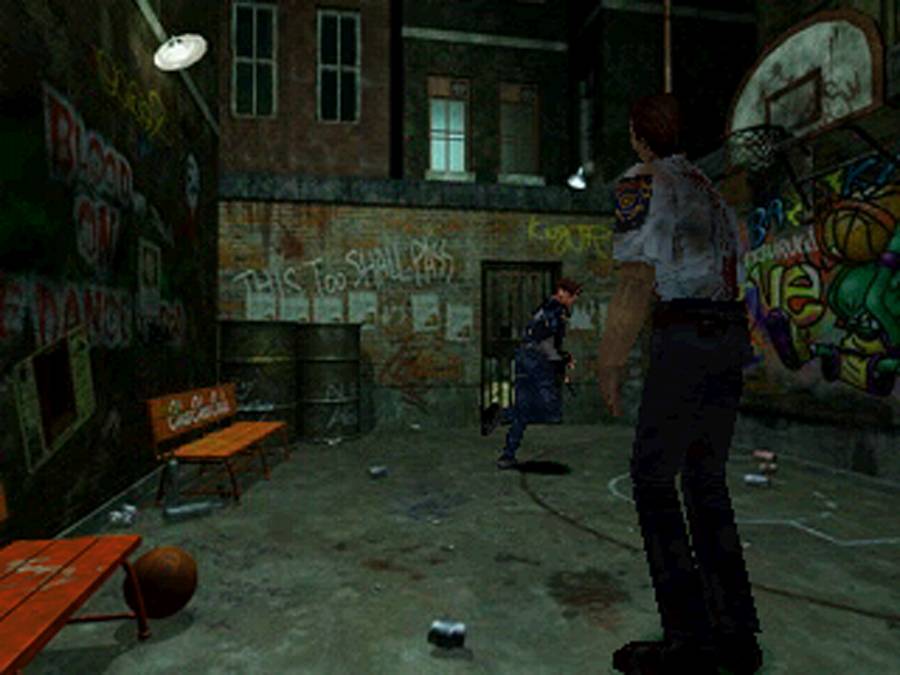 Resident Evil 2 combat