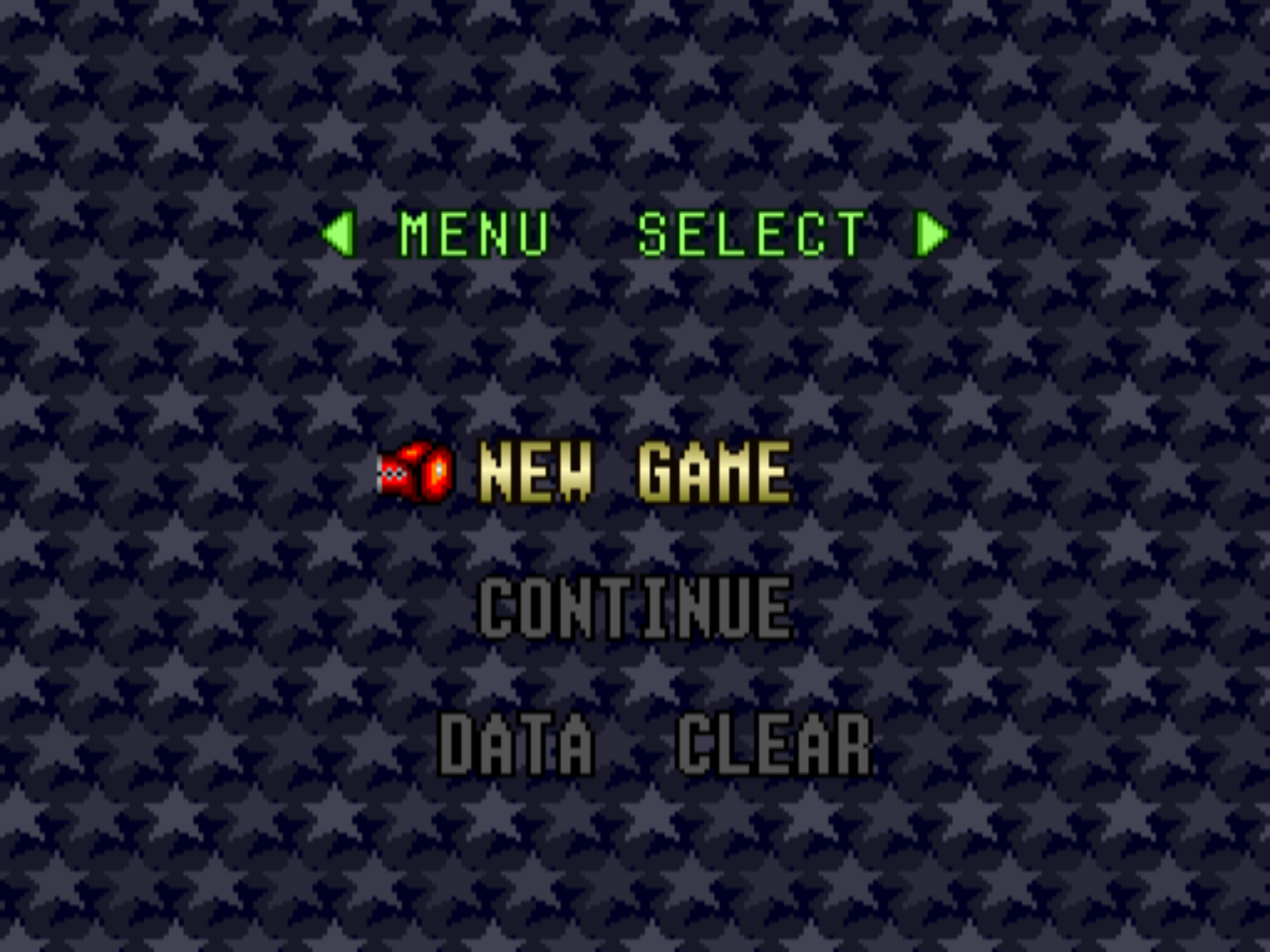 Super Punch-Out!! game select screen