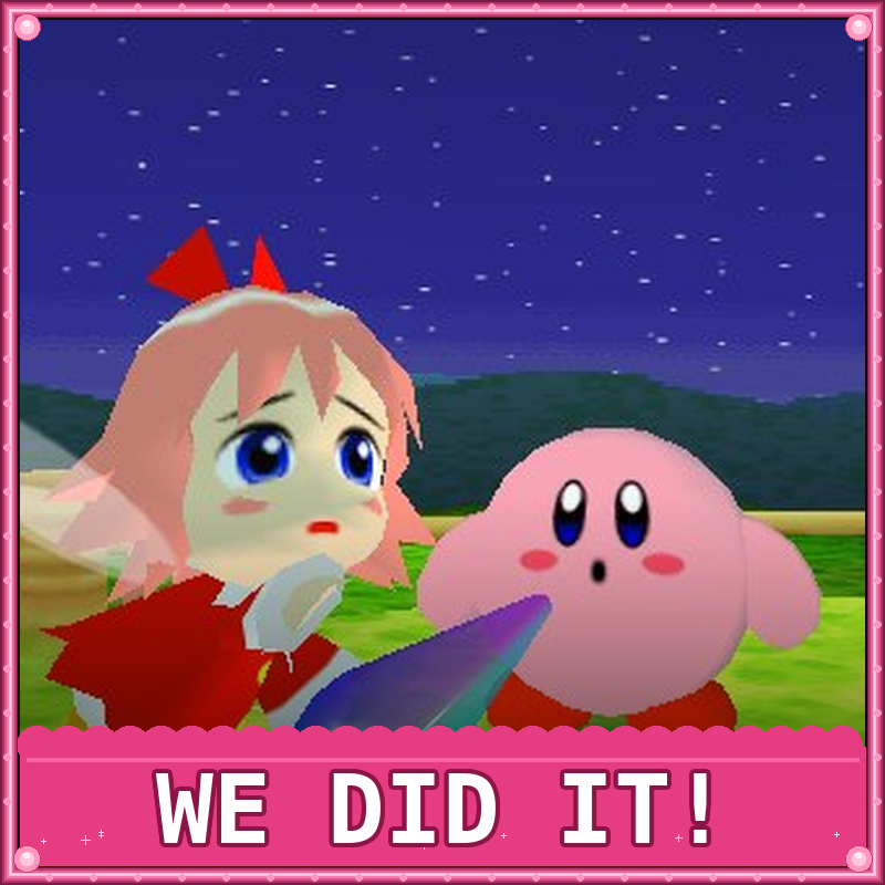 Kirby 64 Beat Game trophy