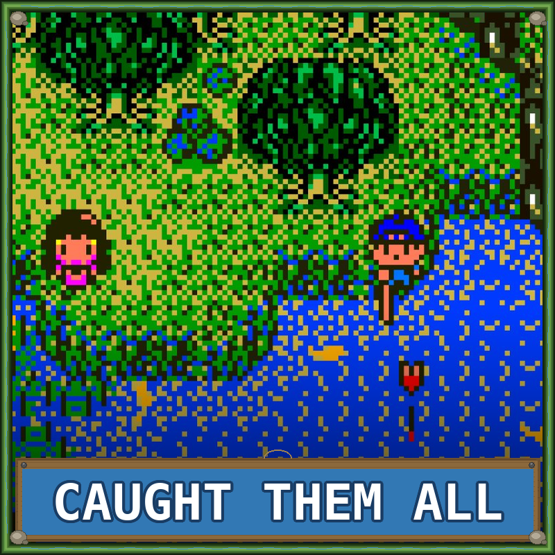 Catch All 45 Fish Trophy