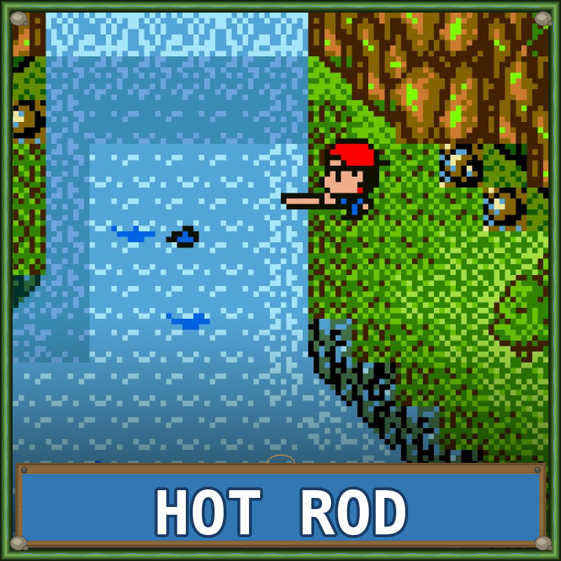 Legend of the River King Get All Rods trophy