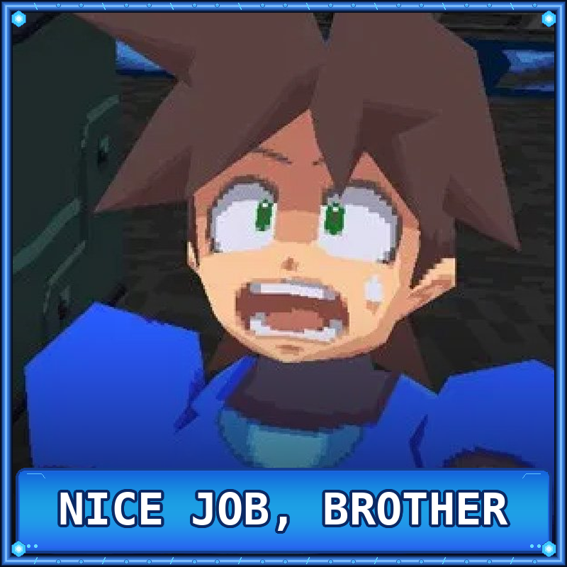 Mega Man Legends Beat the Game trophy